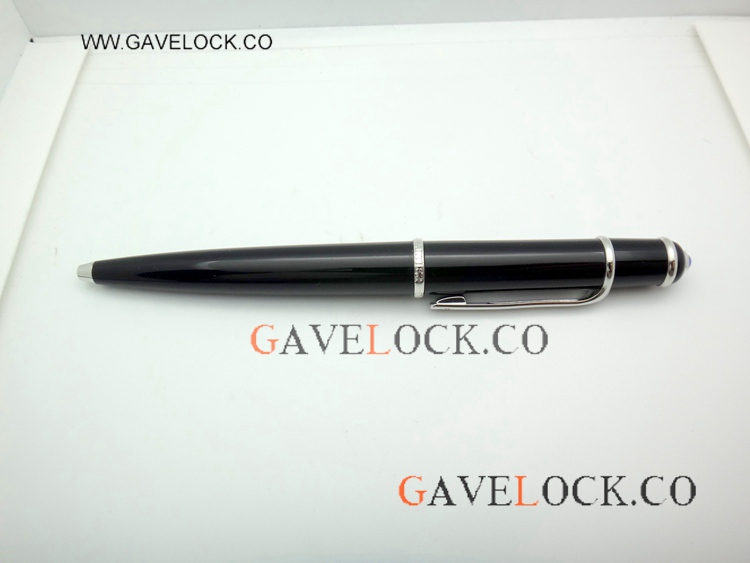 New Replica Cartier Diablo Pen Black Precious Resin Ballpoint Pen